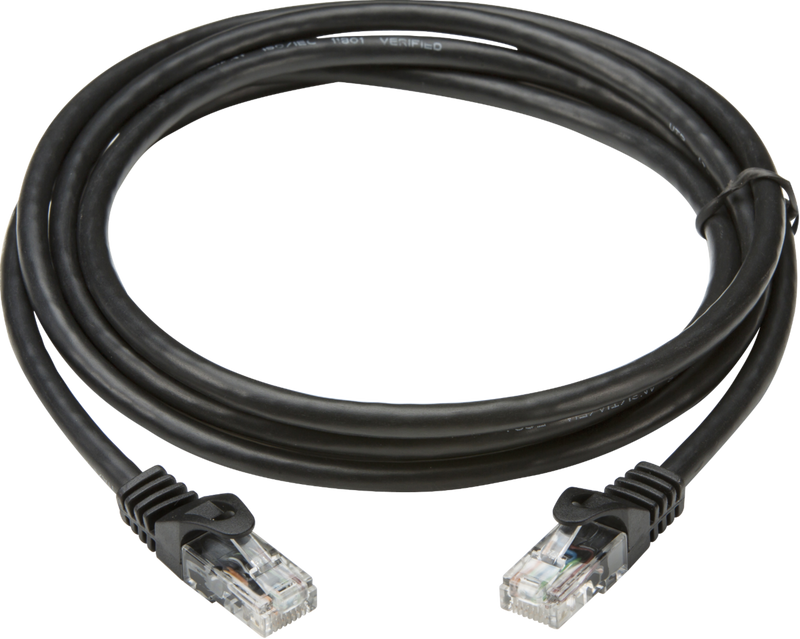 Knightsbridge MLA NETC610M 10m UTP CAT6 Networking Cable - Black