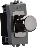 Knightsbridge MLA GDM150IBN 1G 2-way 10-150W (5-100W LED) intelligent dimmer - black nickel