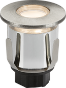 Knightsbridge MLA LEDM06WW 230V IP65 0.6W LED Mini Ground Light comes with three Interchangeable Heads - 3000K