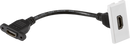 Knightsbridge MLA NETHDMIWH HDMI outlet module 25 x 50mm - white