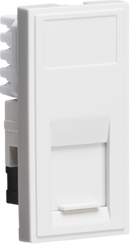 Knightsbridge MLA NETCAT6WH UTP CAT6 RJ45 Outlet Module 25 x 50mm - White