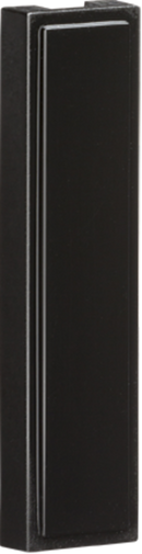 Knightsbridge MLA NETQBK PACK OF 10 - Quarter Blanking Modules (12.5 x 50mm) - Black