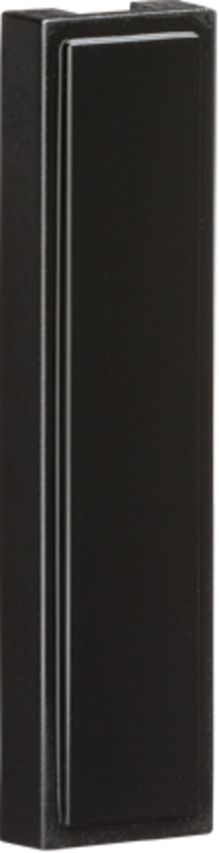 Knightsbridge MLA NETQBK PACK OF 10 - Quarter Blanking Modules (12.5 x 50mm) - Black