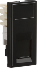 Knightsbridge MLA NETRJ11BK RJ11 Outlet Module 25 x 50mm (IDC) - Black