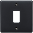 Knightsbridge MLA PMG1 1G grid faceplate [Part M Compliant]