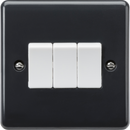 Knightsbridge MLA PM4000 10AX 3G 2-way plate switch [Part M Compliant]