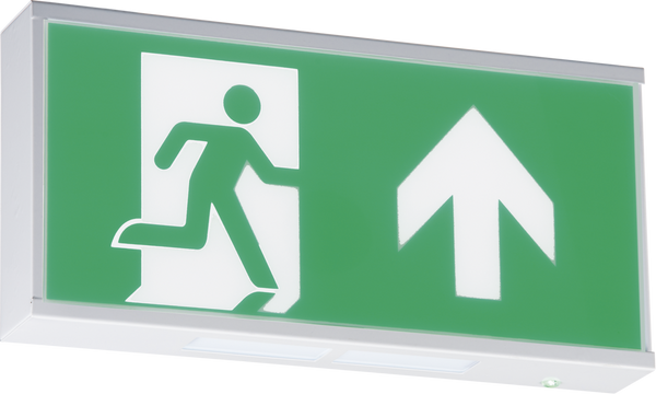 Knightsbridge MLA EMRUN 230V IP20 Wall Mounted LED Emergency Exit sign (maintained/non-maintained)