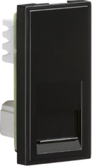 Knightsbridge MLA NETBTSBK Telephone Secondary Outlet Module 25 x 50mm (IDC) - Black