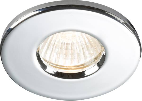 Knightsbridge MLA RDSHC IP65 GU10 Recessed Downlight - Chrome