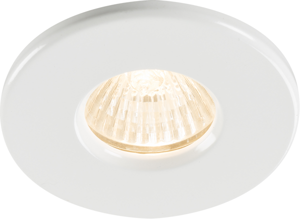 Knightsbridge MLA RDSHW IP65 GU10  Recessed Downlight - White