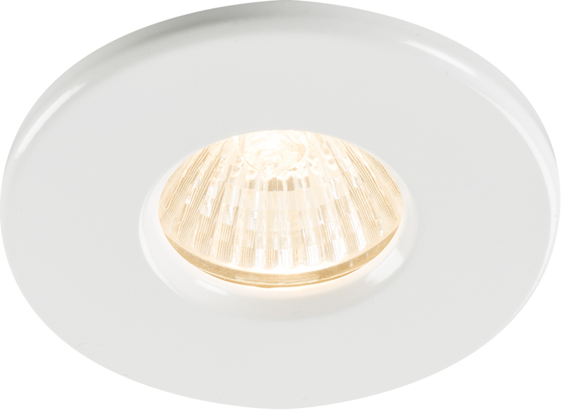 Knightsbridge MLA RDSHW IP65 GU10  Recessed Downlight - White