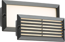 Knightsbridge MLA BLED5BW 230V IP54 5W White LED Recessed Brick Light - Black Fascia