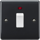 Knightsbridge MLA PM8341N 20A 1G DP switch with neon [Part M Compliant]