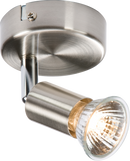 Knightsbridge MLA NSPGU1BC 230V GU10 Single Spotlight - Brushed Chrome
