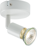 Knightsbridge MLA NSPGU1W 230V GU10 Single Spotlight -  White