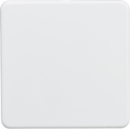 Knightsbridge MLA SF8350MW Screwless 1G Blanking Plate - Matt White