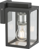 Knightsbridge MLA LANTBK 230V IP23 E27 Wall Lantern - Anthracite