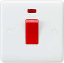 Knightsbridge MLA CU8331N Curved Edge 45A DP Switch with Neon (small)