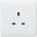Knightsbridge MLA CU7000U Curved Edge 13A 1G Unswitched Socket