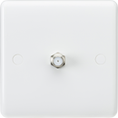 Knightsbridge MLA CU0150 Curved Edge SAT TV Outlet (non-isolated)