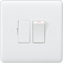 Knightsbridge MLA CU6300F Curved Edge 13A Switched Fused Spur Unit with Flex Outlet from Base