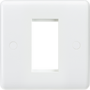 Knightsbridge MLA CU1G Curved Edge 1G Modular Faceplate