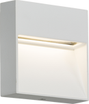 Knightsbridge MLA LWS2W 230V IP44 3W LED Square Wall /Guide light - White