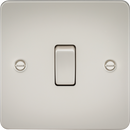 Knightsbridge MLA FP8341PL Flat Plate 20A 1G DP switch - pearl