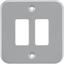 Knightsbridge MLA GDFP002M Metalclad 2G grid faceplate