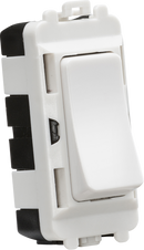 Knightsbridge MLA GDM001U 20AX 2 way SP grid module - white