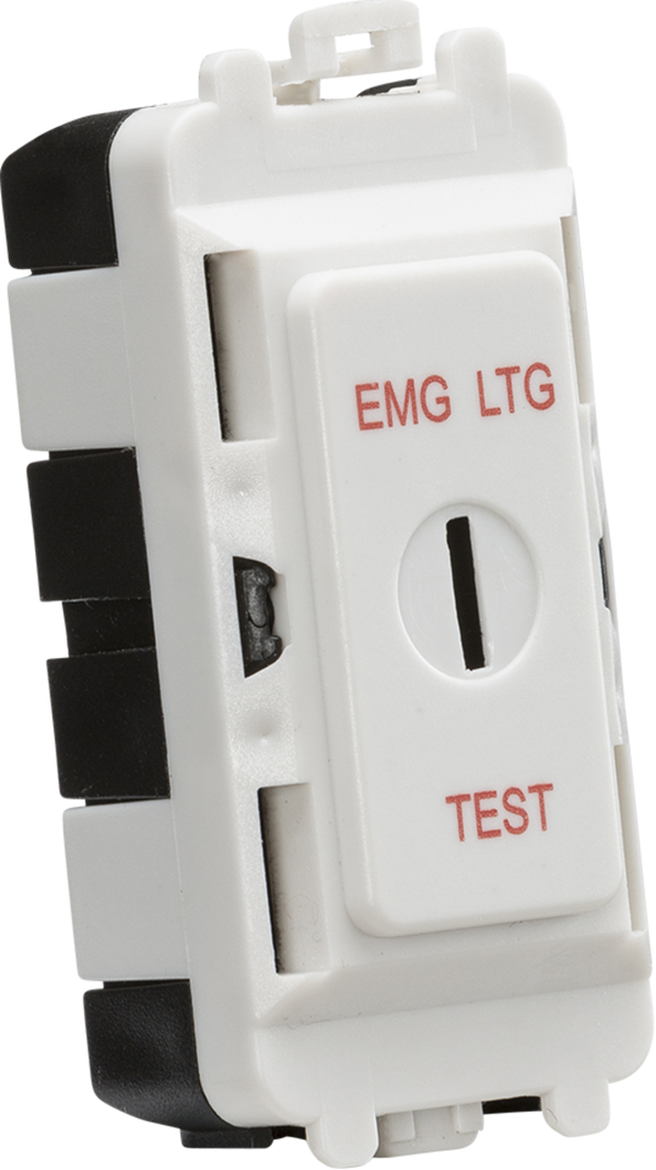 Knightsbridge MLA GDM007U 20AX 2 way SP key module (marked EMG LTG TEST) - white