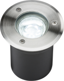 Knightsbridge MLA LEDGL3D 230V IP65 3W LED Stainless Steel Recessed Ground Light - 6000K