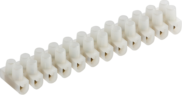 Knightsbridge MLA SC3PA 3A 12-Way Terminal Block (PA66) - Natural Colour