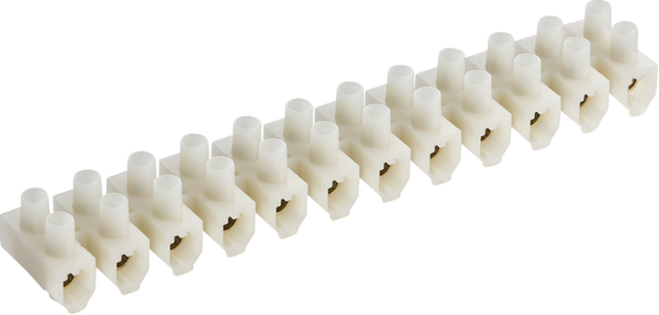 Knightsbridge MLA SC60PA 60A 12-Way Terminal Block (PA66) - Natural Colour