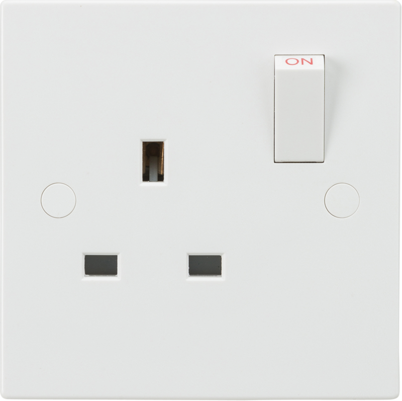 Knightsbridge MLA SN7000 13A 1G DP Switched Socket - ASTA approved