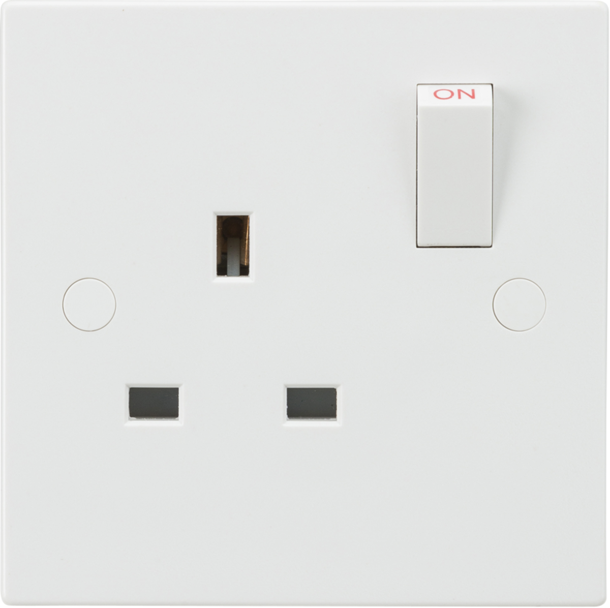 Knightsbridge MLA SN7000S 13A 1G SP Switched Socket - ASTA approved