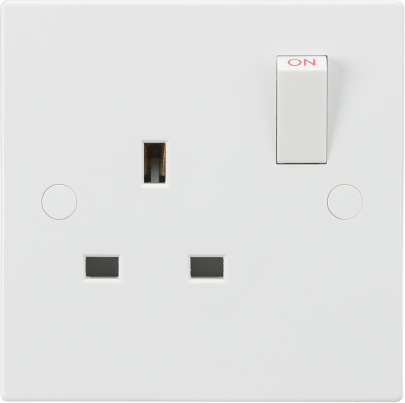 Knightsbridge MLA SN7000S 13A 1G SP Switched Socket - ASTA approved