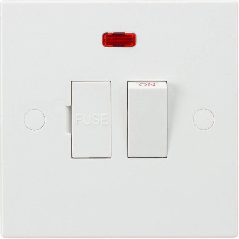 Knightsbridge MLA SN6300N 13A Switched Fused Spur Unit with Neon