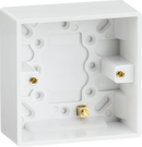 Knightsbridge MLA SN1700 Single 35mm Pattress Box with Earth Terminal