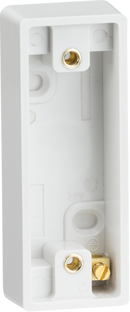 Knightsbridge MLA SN127P Single 16mm Architrave Pattress Box