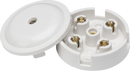Knightsbridge MLA SN8400 5A Junction Box 4-Terminal - White (59mm)