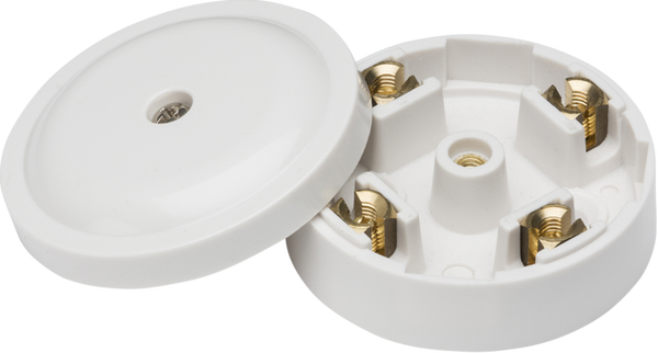 Knightsbridge MLA SN8410 20A Junction Box 4-Terminal - White (59mm)