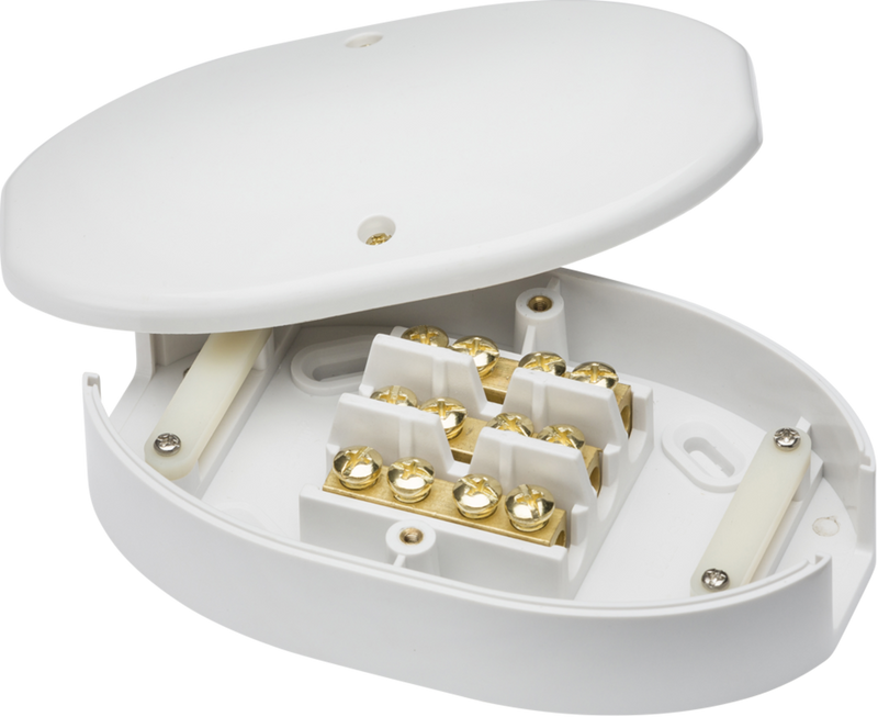 Knightsbridge MLA SN8470 60A Junction Box 3-Terminal  - White