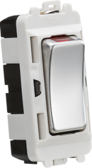 Knightsbridge MLA GDM003PC 20AX DP module with LED indicator - polished chrome