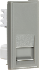 Knightsbridge MLA NETBTSGY Telephone Secondary Outlet Module 25 x 50mm (IDC) - Grey