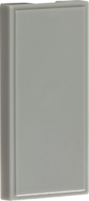 Knightsbridge MLA NETHGY PACK OF 10 - Half Blanking Modules (25 x 50mm) - Grey