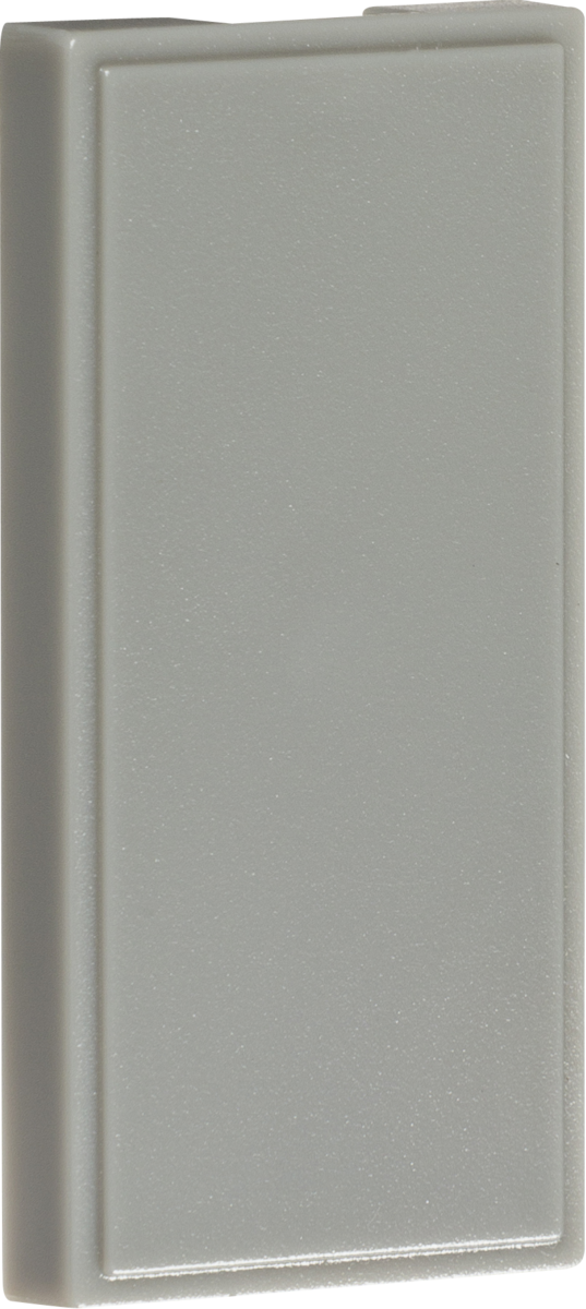 Knightsbridge MLA NETHGY PACK OF 10 - Half Blanking Modules (25 x 50mm) - Grey