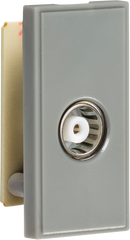 Knightsbridge MLA NETTVGY TV Outlet Module (PCB) 25 x 50mm - Grey