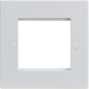 Knightsbridge MLA NET2GWH 2G Modular Faceplate - White