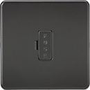 Knightsbridge MLA SF6000MBB Screwless 13A Fused Spur Unit - Matt Black